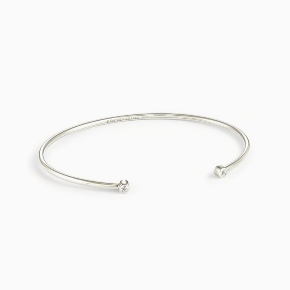 Kendra Scott Audrey 14 White Diamond Bracelet NWOT